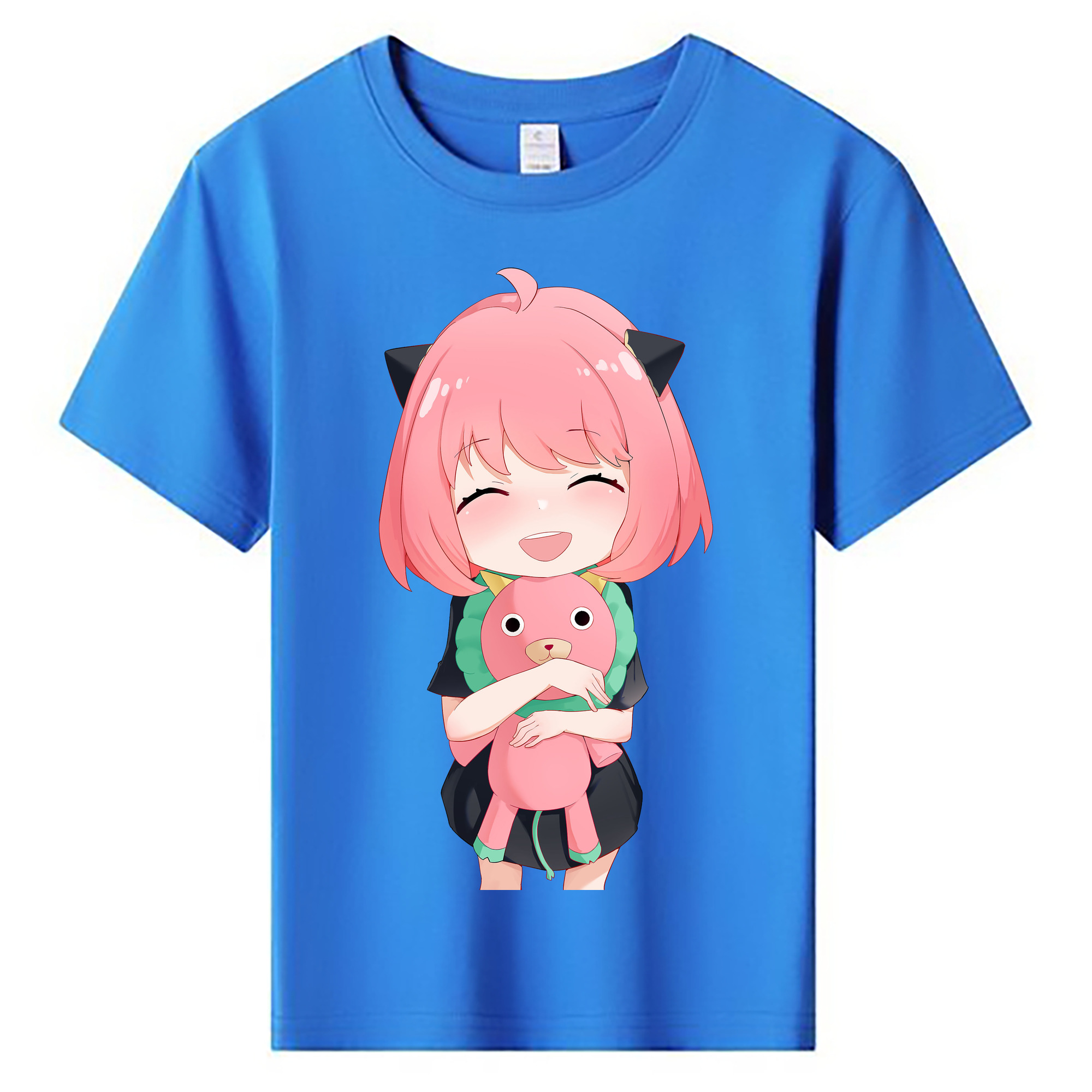 （画像用） SPY×FAMILY间谍家家酒 綿100％キッズTシャツ（フロントプリント）